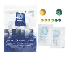 Dry & 712396969143 20 Gram 30 Packets Orange Indicating Silica Gel Desiccant - Food Sa Dry & 712396969143 20 Gram 30 Packets Orange Indicating Silica Gel Desiccant - Food Sa