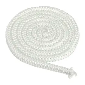 Duefixing 699867718151 1/2 Inch X 86 Wood Stove Gasket Fiberglass Round Seal Rope Replacement White