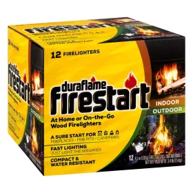 Duraflame B07j9q9pn1 12-pack Firestarters Indoor Outdoor Yellow - Fast Igniting