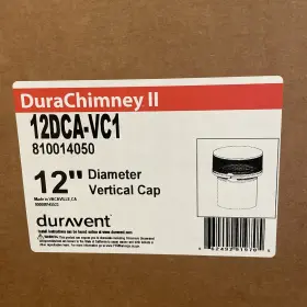 810014050 Duravent 12dca-vc1 12 In Chimney Vertical Cap Durachimney Ii Stainless 810014050 Duravent 12dca-vc1 12 In Chimney Vertical Cap Durachimney Ii Stainless