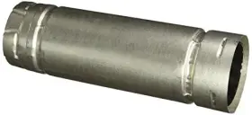 3pvl-12 Duravent 3 Inch X 12 Stainless Straight Pipe