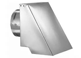 3pvl-hscs Duravent Pellet Stove Vent Horizontal Cap Square 3 Inch - Quantity 1
