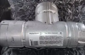 3pvl-t Duravent Duraventpelletvent For Multi Fuel 3in Diameter Single Tee Wclean Out New