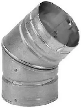 3pvl-e45r Duravent 3pvle45r Pellet Vent Elbow 45-degree 3- Inch 3pvl-e45r Duravent 3pvle45r Pellet Vent Elbow 45-degree 3- Inch