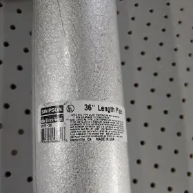 3pvp-36 Duravent Pelletvent Pro Pipe Length 3 Inch Diameter X 36 Long #3pvp-36 Pellet