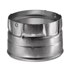 Duravent 445033487429 Pelletvent Clean Out Tee Cap Stove Pipe Venting System Pellet Vent 3 Inch Steel
