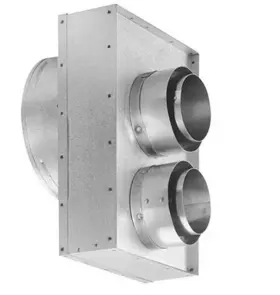 46dva-gcl Duravent 4 Inch X 6 5/8 Directvent Pro Co-axial To Co-linear Connector #46dva-gcl