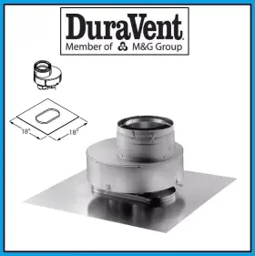 46dva-gk Duravent Directvent Pro Chimney Liner Co-linear Top Termination Kit #46dva-gk