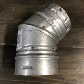 Duravent 4pvl-e45 Pelletvent Chimney 4 Inch Venting Insert 45 Degree Elbow - New