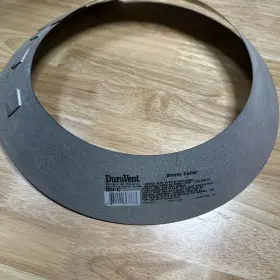 Duravent 58dva-sc Directvent Pro - 5 Inch X 8 Galvanized Storm Collar #58dva-sc