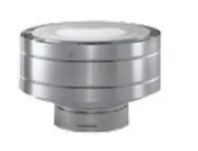 Duravent 58dva-vc-s 5x8 Low-profile Termination Cap Ss