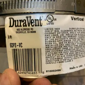 6dfs-dc Duravent Stainless Steel Round Chimney Cap 6 Inch Diameter #3