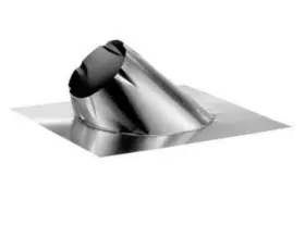 6dt-f12l Duravent Duratech Large Base Adjustable Roof Flashing 7/12 - 12/12