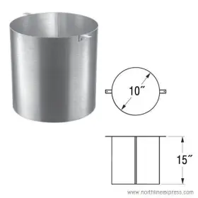 6dt-rrs Duravent 6ftft Duratech Roof Radiation Shield - 9489
