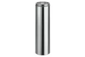 8dt-24ss Duravent Dura-vent 9605 8 X 24 Duratech Chimney Pipe - Stainless Steel