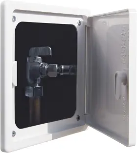 Easy-exs 636665757524 Access Panel 6x6 With Door Max Service Opening 4.3x4.3 Small 6 Inch X6 White