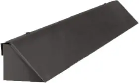Empire Comfort Systems 609408165306 Adjustable Fireplace Hood Black 28 Inch To 48 For Fireplaces