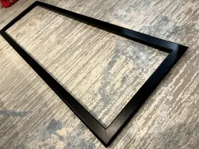 Df482vbl-1 Empire Trim Kit 1-1/2 Inch Beveled Frame Set Matte Black #2 Df482vbl-1 Empire Trim Kit 1-1/2 Inch Beveled Frame Set Matte Black #2