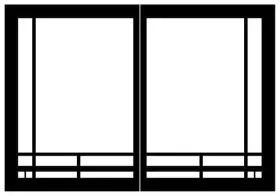 Dtahoe-32 Empire Dvdb1mbl Mission Rectangle Door Set - Matte Black Inch Dtahoe-32 Empire Dvdb1mbl Mission Rectangle Door Set - Matte Black Inch