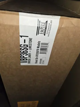Dvp2sg-1 Empire 36 Inch Limestone Liner For Fireplaces