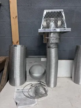 Dvvk5f Empire 4 Ft. 5x8 Inch Dv Flex Vent Kit Dvvk5f Empire 4 Ft. 5x8 Inch Dv Flex Vent Kit