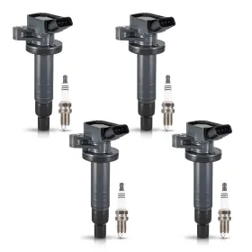Enaspics315145034 Ena Set Of 4 Uf247 Ignition Coils With 4503 Spark Plug 1.8 V4 Compatible
