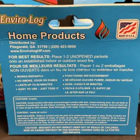 Cf5817-16 Enviro-log Lot Of 5 Enviro-log-color-flame-3pk-cf5817-16 #3