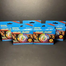 Cf5817-16 Enviro-log Lot Of 5 Enviro-log-color-flame-3pk-cf5817-16