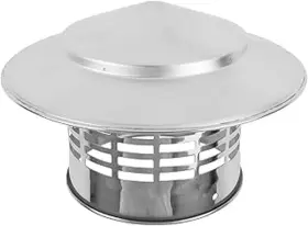 Sxr-us-20241023-01 Fardtry Round Chimney Cover With Screen Stove Pipe Topper For Exterior Fireplace