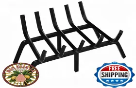 B0f2lpr5s8 Feed Garden 17 Inch Heavy Duty Fireplace Grate Log Holder 1/2 Steel Wood Stove Fire B0f2lpr5s8 Feed Garden 17 Inch Heavy Duty Fireplace Grate Log Holder 1/2 Steel Wood Stove Fire