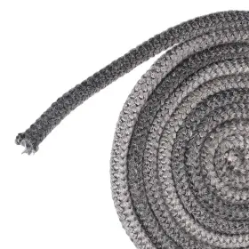 Fipux 609044620948 1pcs 3/8 Inch X118 Wood Stove Gasket Diy Graphite Fiberglass Round Seal Rope