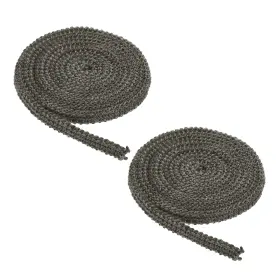 Fipux 609044708318 2pcs 73 Inch Wood Stove Gasket Diy High-temperature Resistance Seal Rope