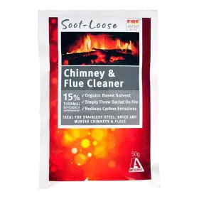 Fire Wise 312066044166 Soot Loose Chimney And Flue Cleaner 3 X 50g Sachet #2