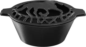 Firebeauty 744759459305 Fire Beauty Woodstove Steamer Stove Humidifier Cast Iron Lattice Top Rust Resist