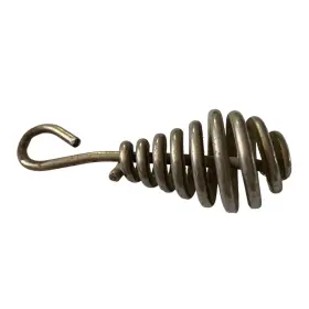B227 Fireplace Stove Grill Chrome Plated Coil Spring Handle Knob B227 Fireplace Stove Grill Chrome Plated Coil Spring Handle Knob