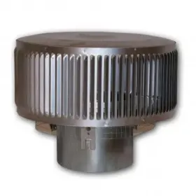 Nle5fi Fireside Distributors 8 Inch Superior Round Chimney Cap With Louvered Screen