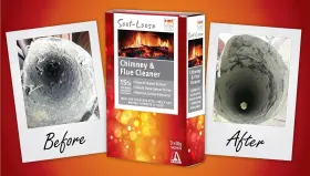 36700 Firewise 18 Treatments Sachets Soot-loose Chimney And Flue Cleaner #2