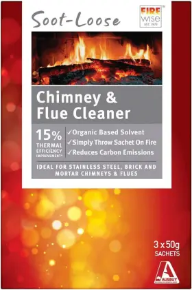 36700 Firewise 18 Treatments Sachets Soot-loose Chimney And Flue Cleaner