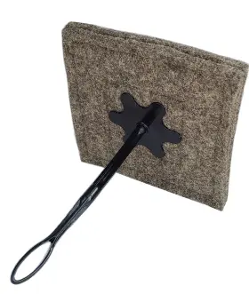Flueblocker Fb12x12sq For 12 Inch X12 Square Chimney Flue - Sheep Fireplace Draft Stopper Repla