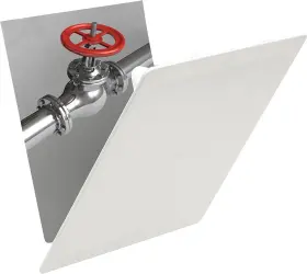 Ap-0808 Fluidmaster 039961008084 Click Fit Access Panel For Plumbing Wiring 8 Inch X8 White #3