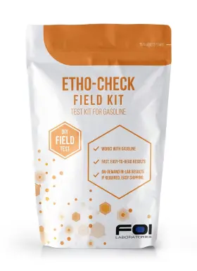 Amd1 Foi Laboratories Etho Check Ethanol Fuel Kit Gasoline Test Field For At-home Or