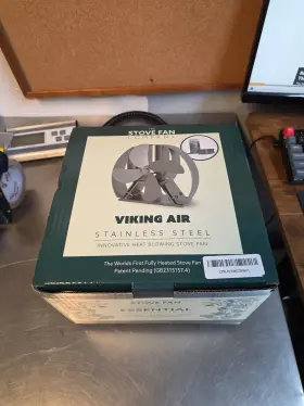 Forest Master 060737443360 Viking Air Advanced Stove Fan - Powerful 4-blade Design