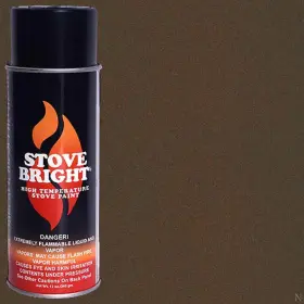 Forrest Technical Coatings 445031524560 Stove Bright High Temp Hearth Spray Paint Up To 1200 F - Metallic Mahog #3 Forrest Technical Coatings 445031524560 Stove Bright High Temp Hearth Spray Paint Up To 1200 F - Metallic Mahog #3
