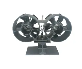 Sf926b5 Futuresun New Dual Fan Fireplace Stove Heat Powered 2-5 Blade #3