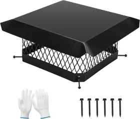 F24-289ga-13x13 G Good Gain Chimney Cap 13x13 Inch - Cover For Outside Galvanized