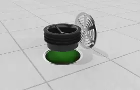 G Green Drain 864833000114 Waterless Trap Seal 2 Inch #2 G Green Drain 864833000114 Waterless Trap Seal 2 Inch #2