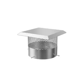 Garvee 199641171641 8 In Round Chimney Cap With Screen Stainless Steel Mesh Cover Adjustab