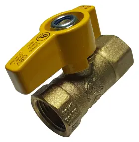 Gas Valve Xfitting 689836185473 10 Pieces 1/2 Ips Brass Ball Csa Approved 1/4 Turn - Propane