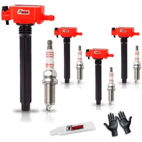 Gbtad Uf751 Upgraded Set Of 4 Ignition Coil Pack And Spark Plug Compatible With 2.4 L4 20