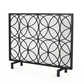 Gdfstudio B074wgb1h5 Christopher Knight Home Valeno Iron Fireplace Screen Black